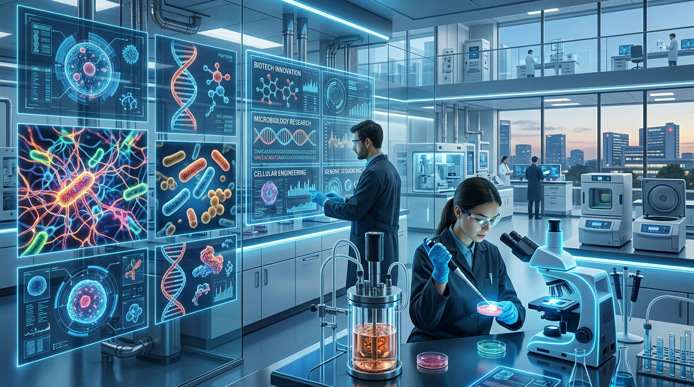 Bactevo: Inovasi Bioteknologi, Mikrobiologi, dan Penelitian Bakteri Modern